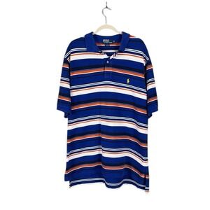 Vintage Polo Ralph Lauren Polo Shirt XL Tall Preppy Logo Pony Golf Tennis Prep
